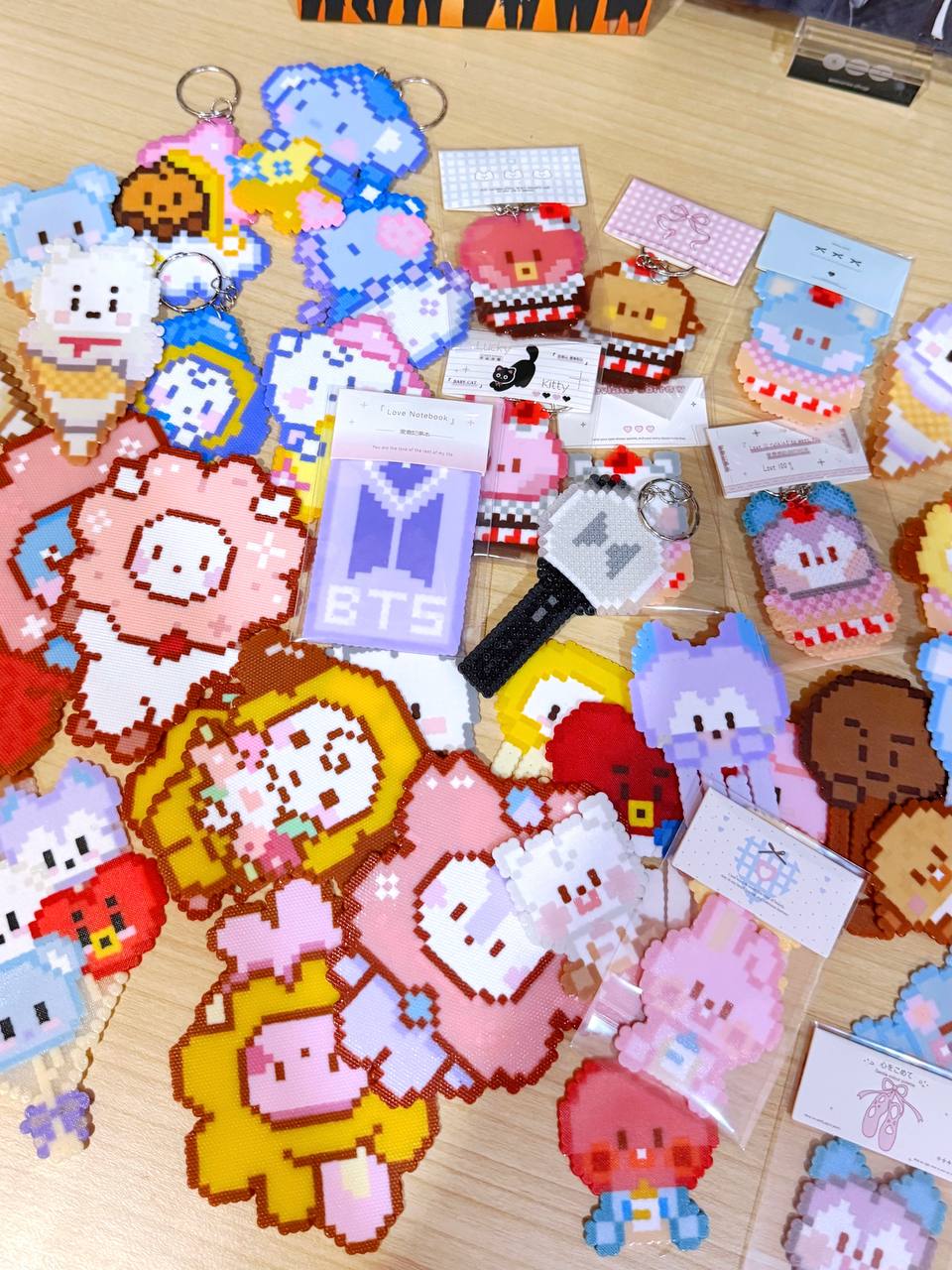 Pixel bead art
