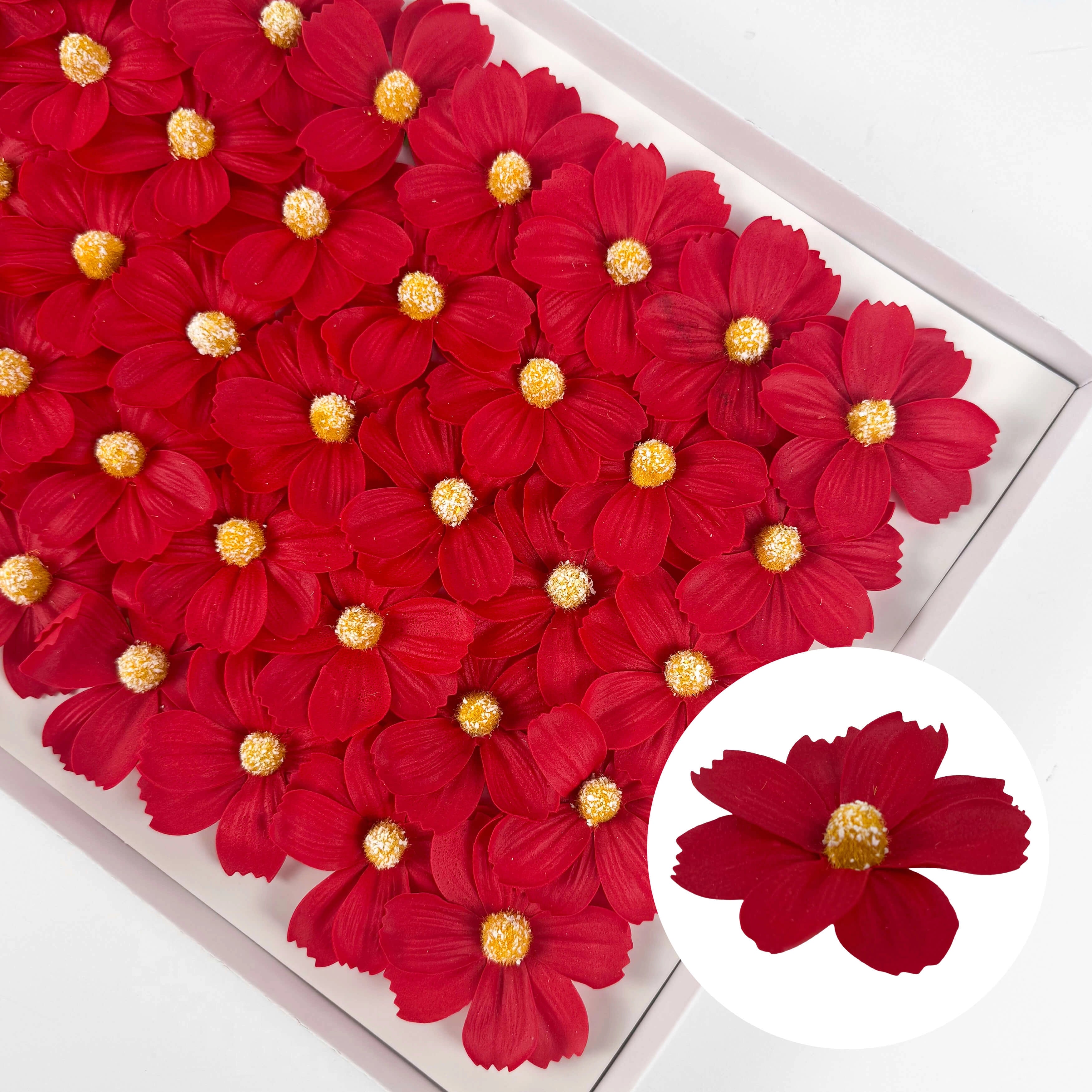 SF1009 Cosmos Soapbud Soap Flower 50pcs