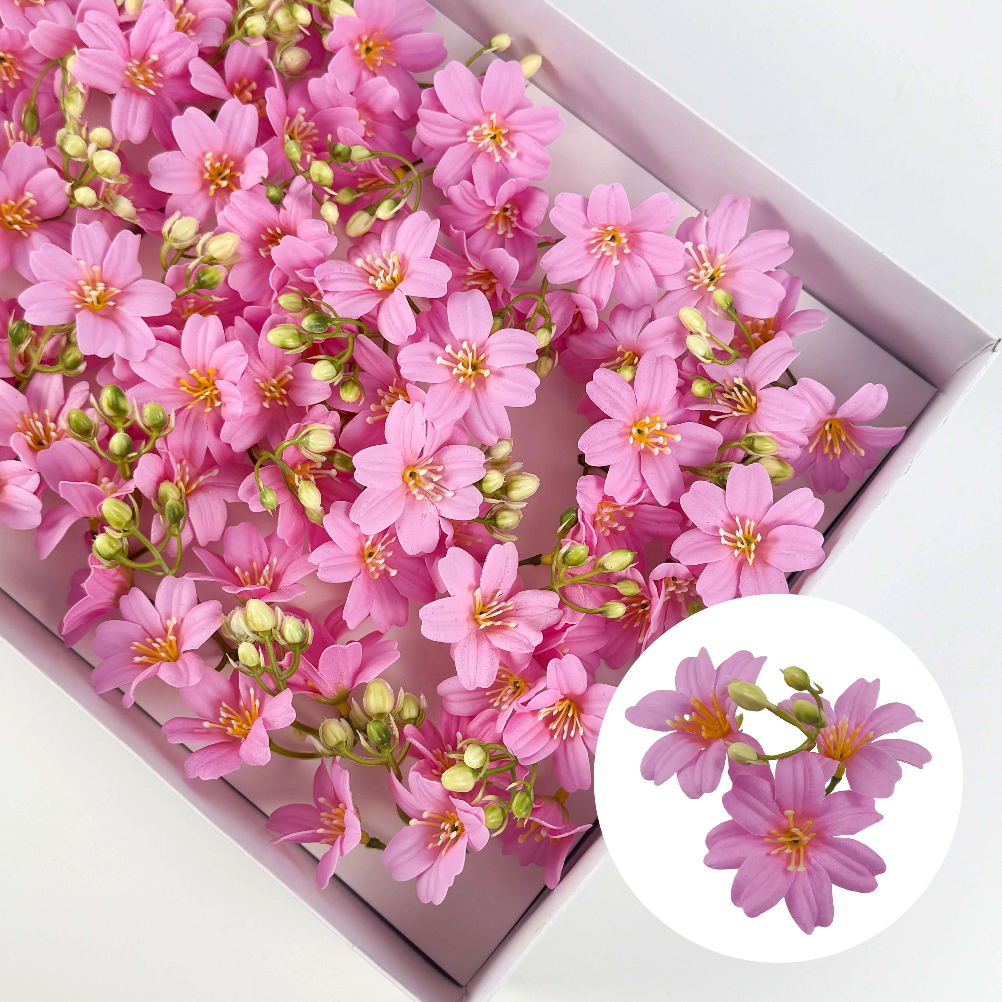 SF1008 Begonia Soapbud Soap Flower 40pcs