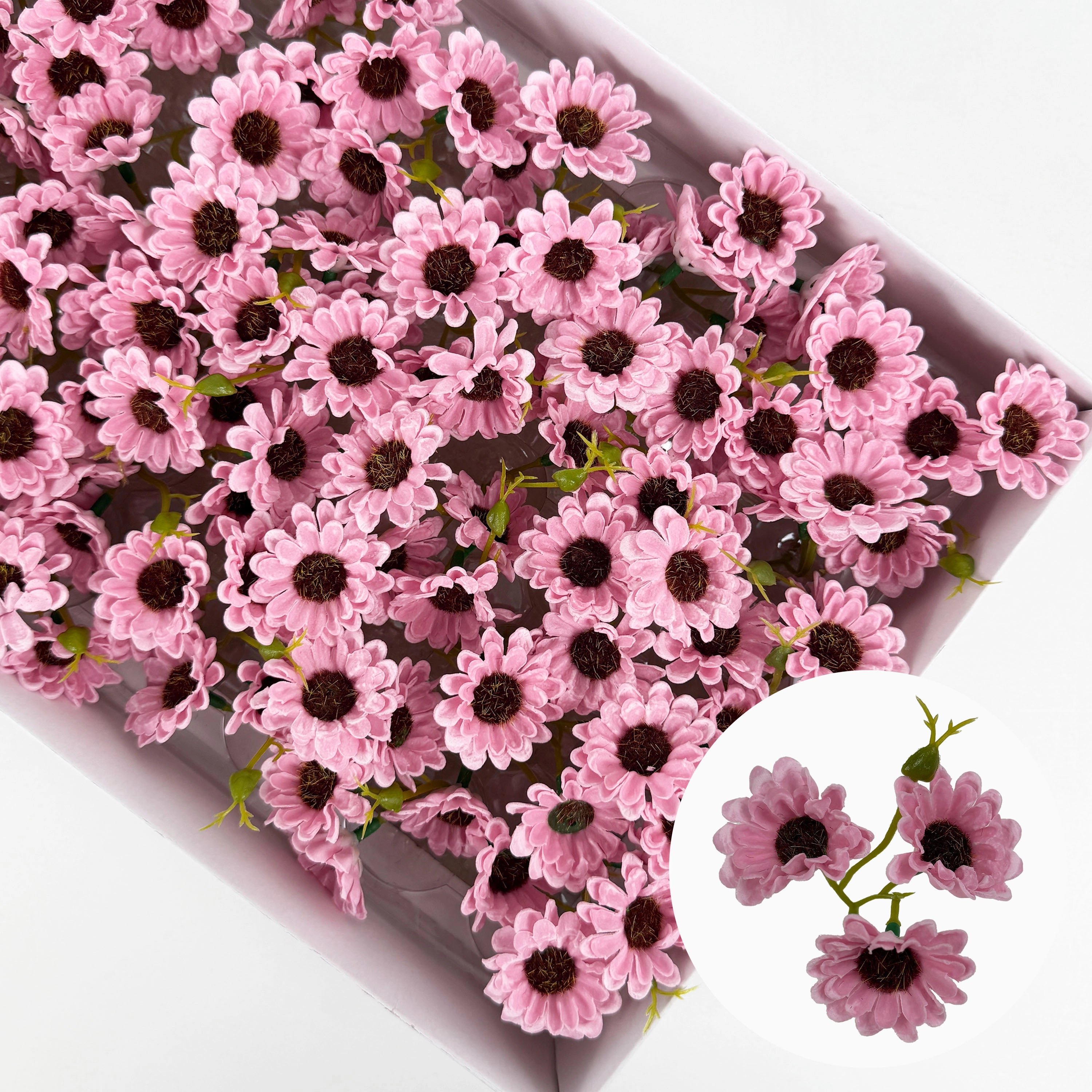SF1001 Wild Chrysanthemum Soap Flower 50pcs