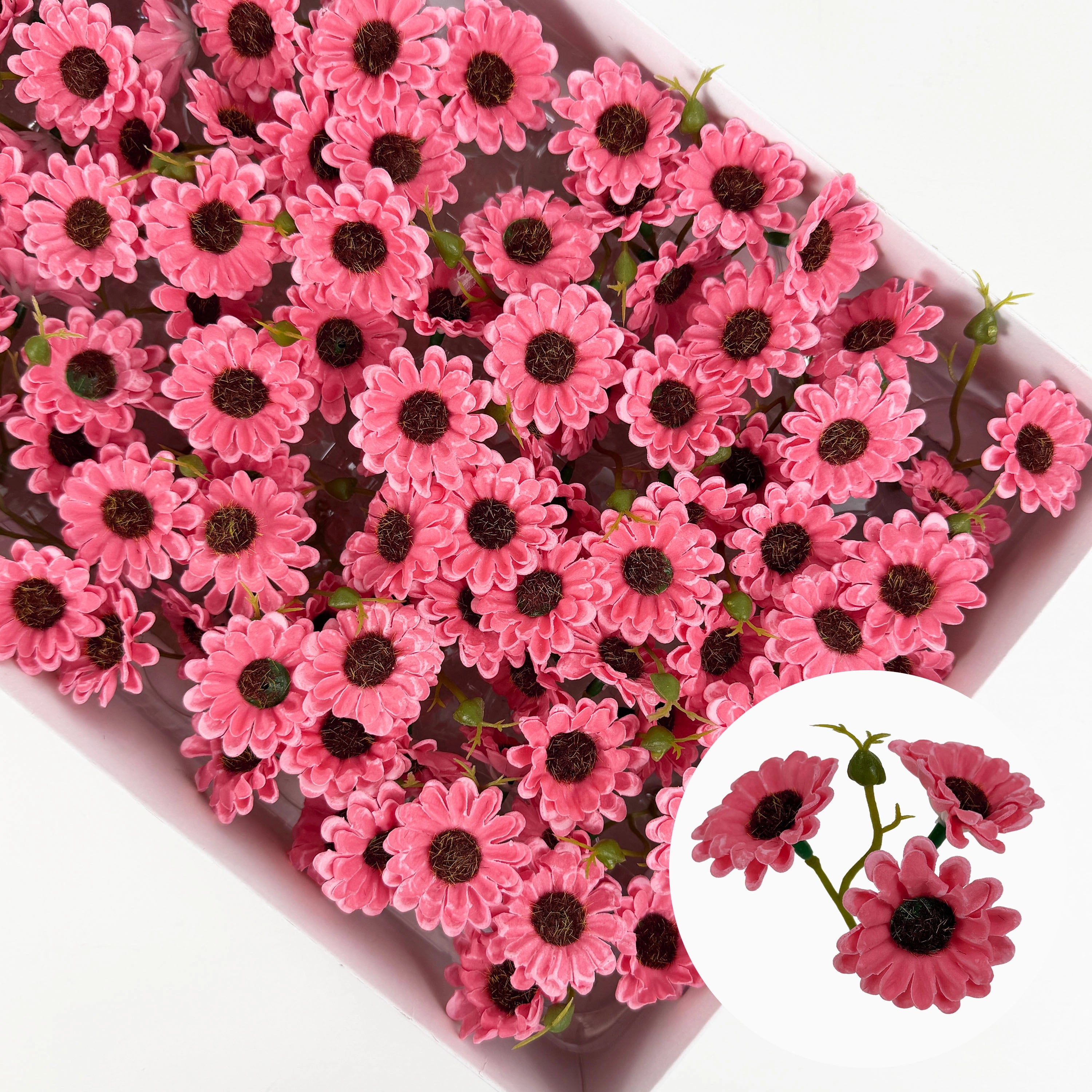 SF1001 Wild Chrysanthemum Soap Flower 50pcs