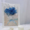 FW1003 Blue Baby’s Breath Bouquet（Dried Flowers）