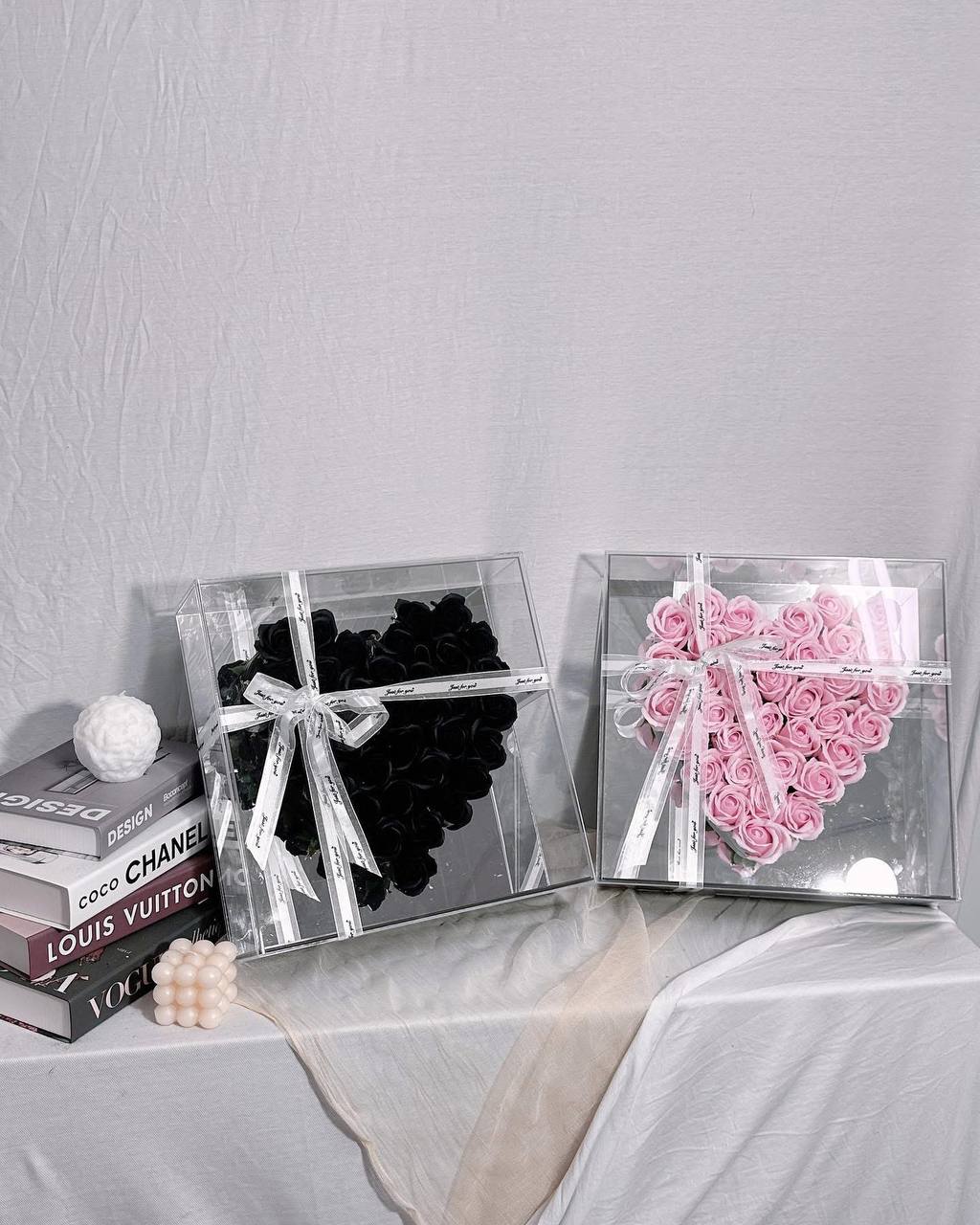 FW1004 Rose Gift Box（Soap Flower）