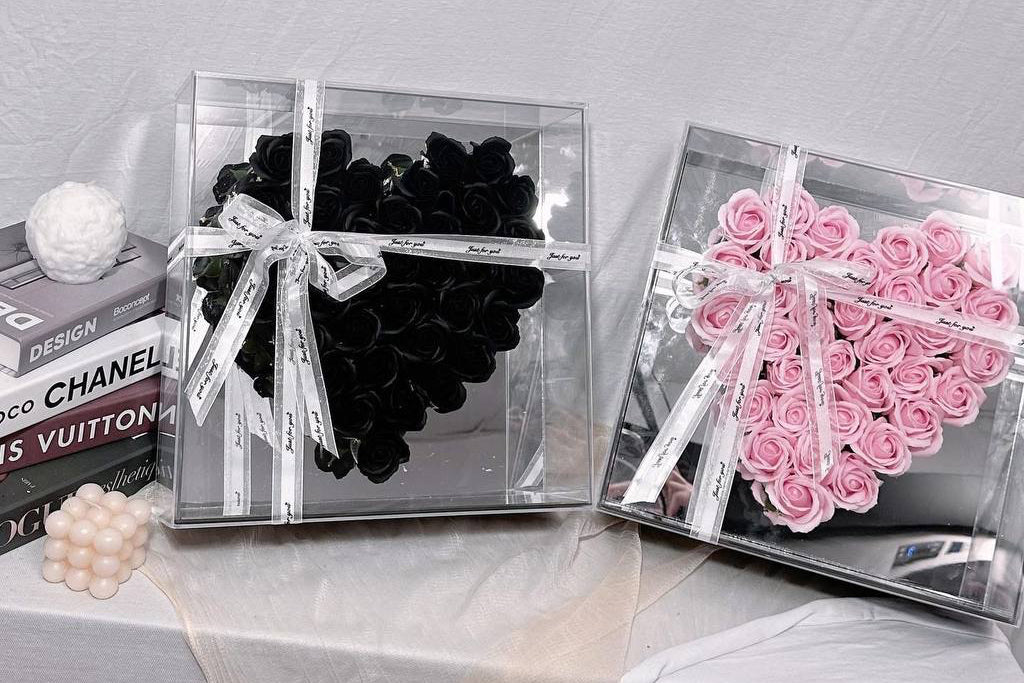 FW1004 Rose Gift Box（Soap Flower）