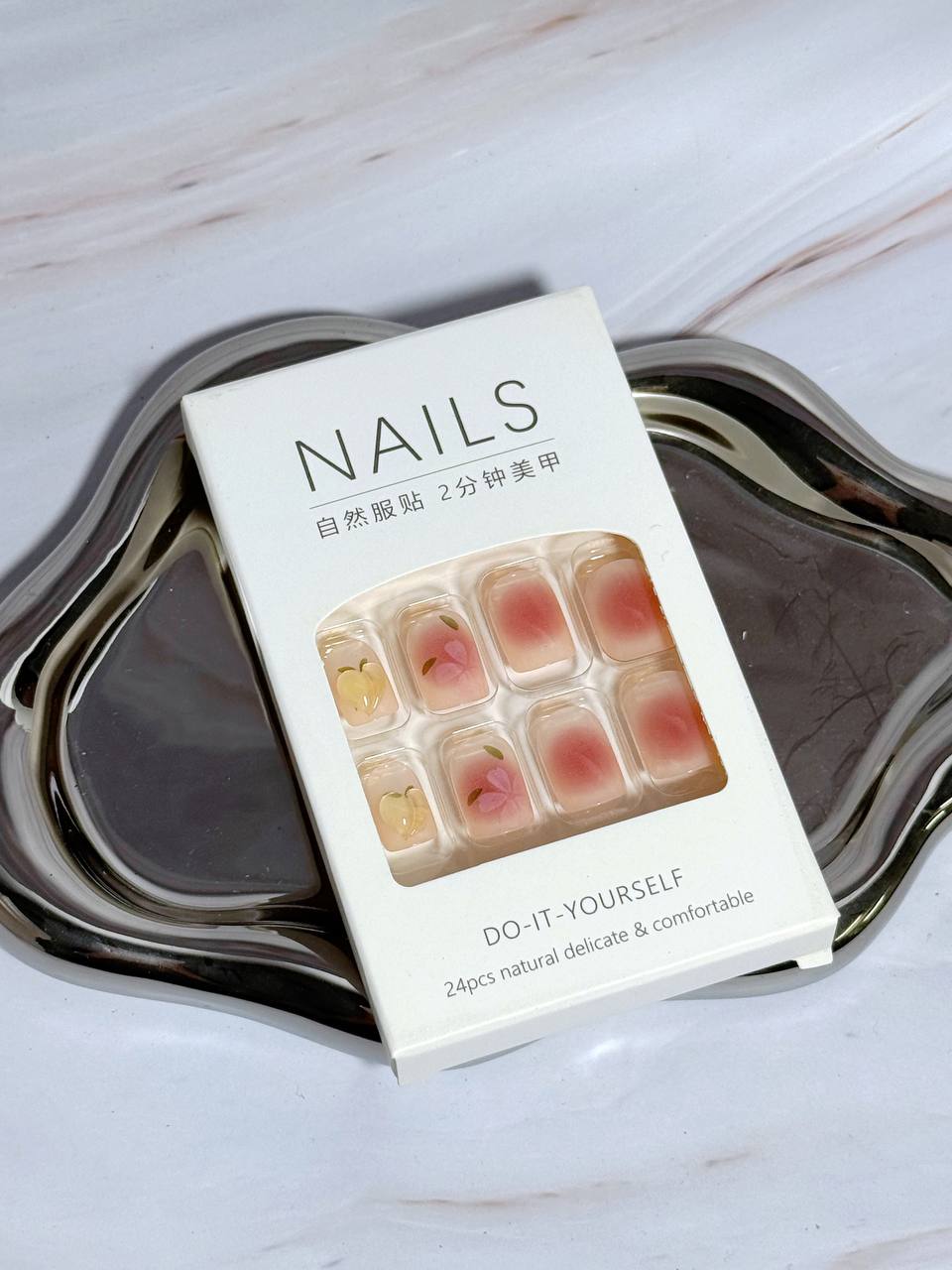NL1001 DIY Press-On Nails （FREE TOOLS & GLUE）
