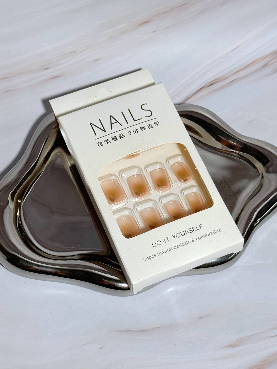NL1003 DIY Press-On Nails （FREE TOOLS & GLUE）