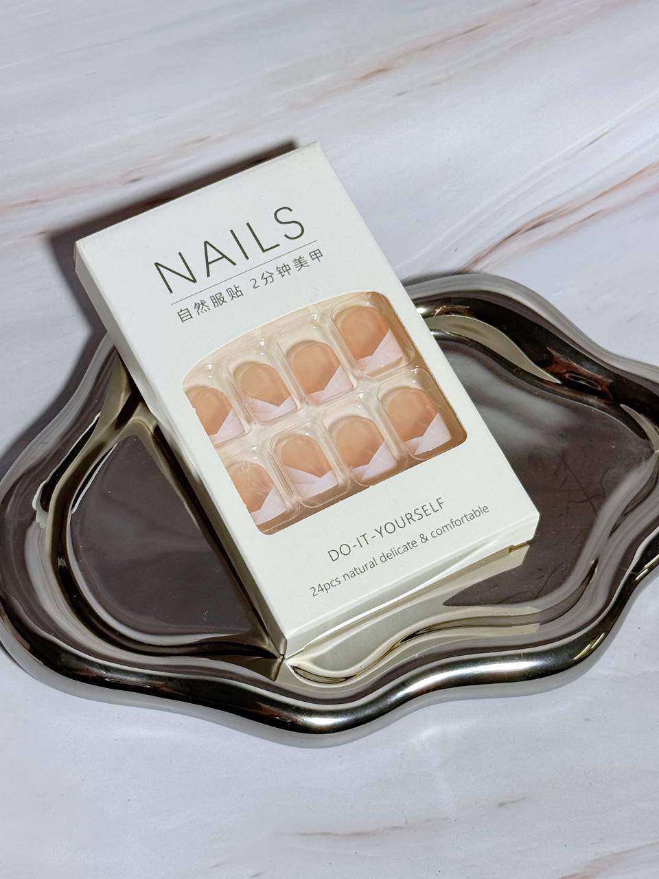 NL1003 DIY Press-On Nails （FREE TOOLS & GLUE）