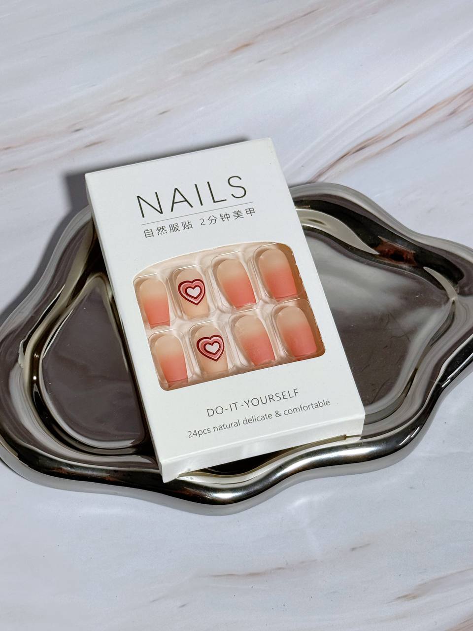 NL1003 DIY Press-On Nails （FREE TOOLS & GLUE）