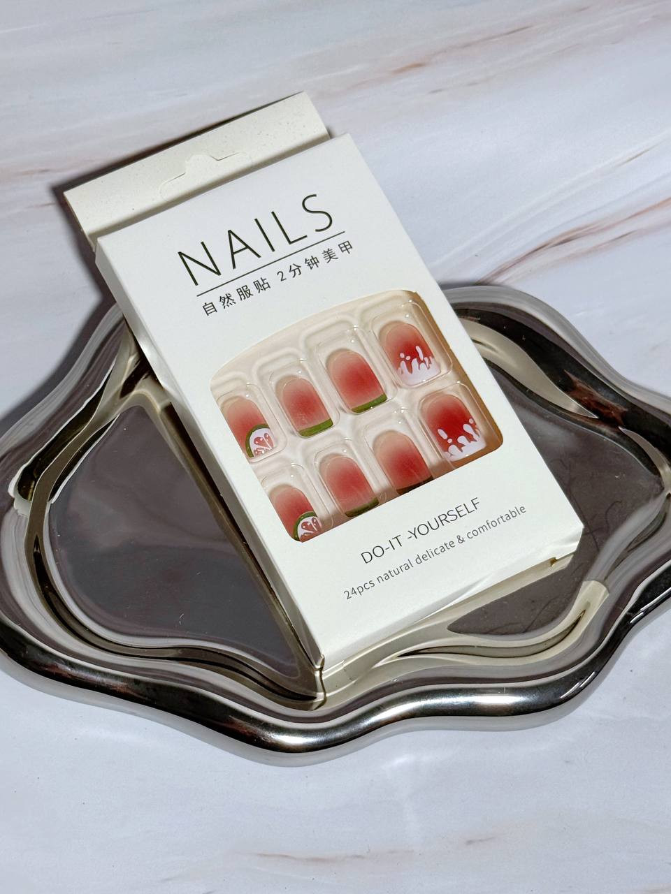 NL1003 DIY Press-On Nails （FREE TOOLS & GLUE）