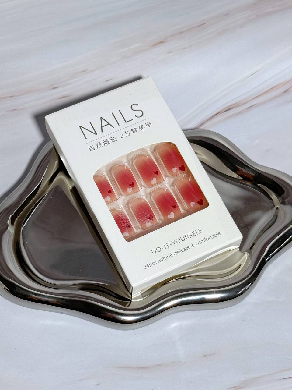 NL1003 DIY Press-On Nails （FREE TOOLS & GLUE）