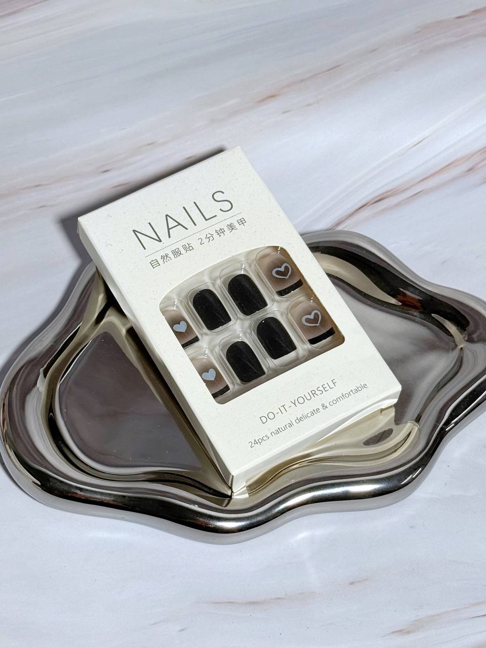 NL1003 DIY Press-On Nails （FREE TOOLS & GLUE）