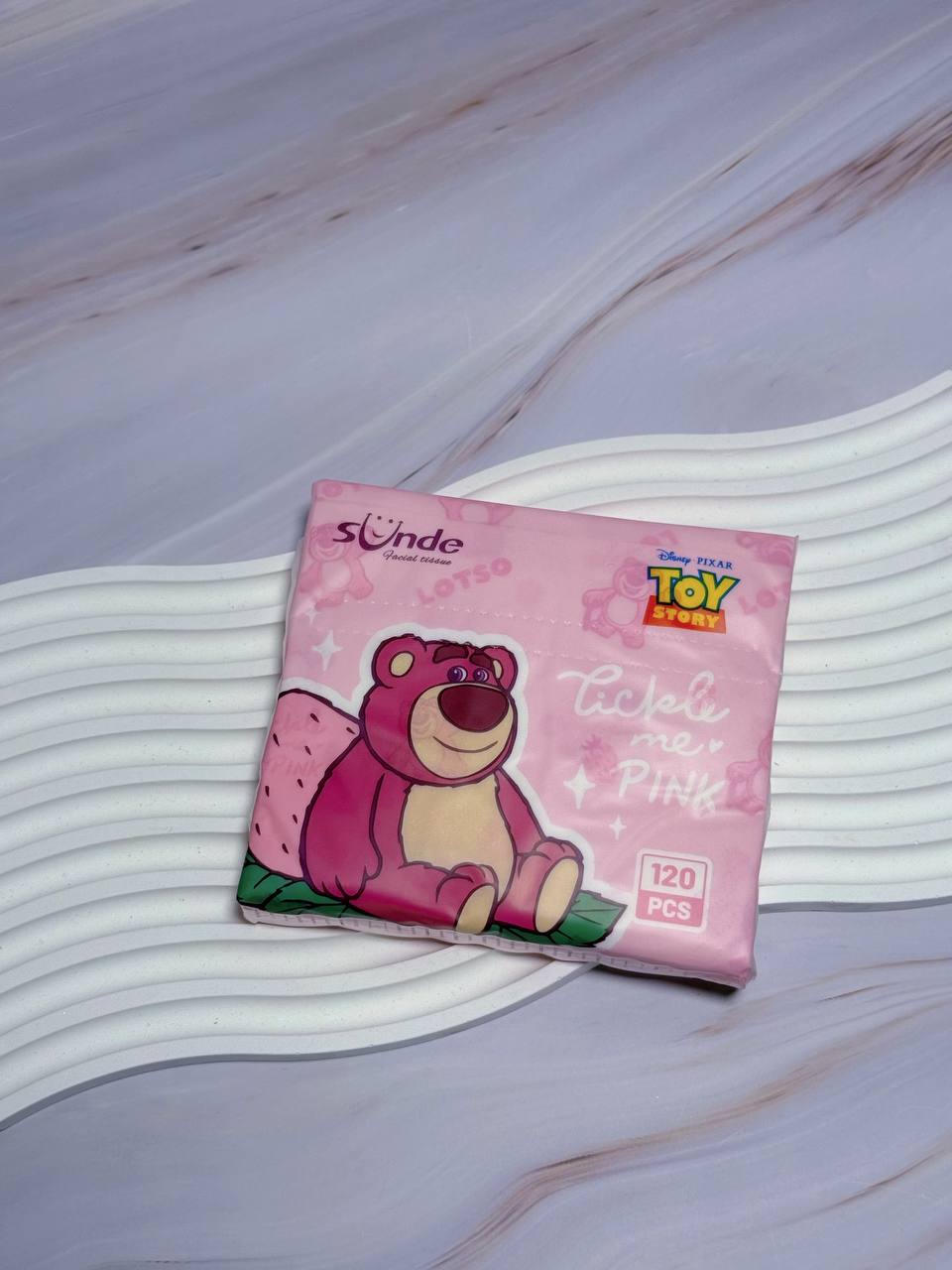 RC1001 Cute Strawberry Bear Soft Tissue Pack ( Random )