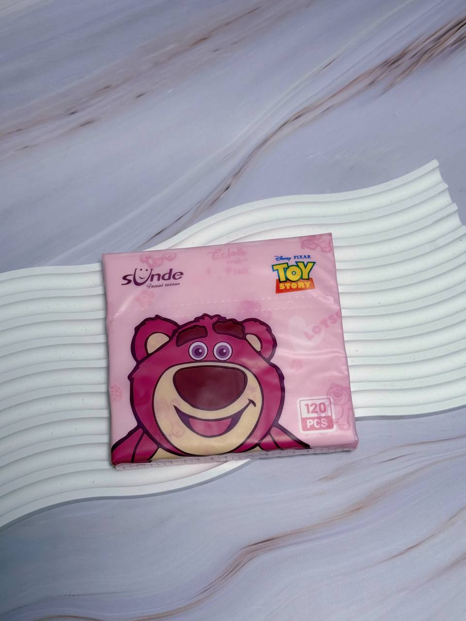 RC1001 Cute Strawberry Bear Soft Tissue Pack ( Random )