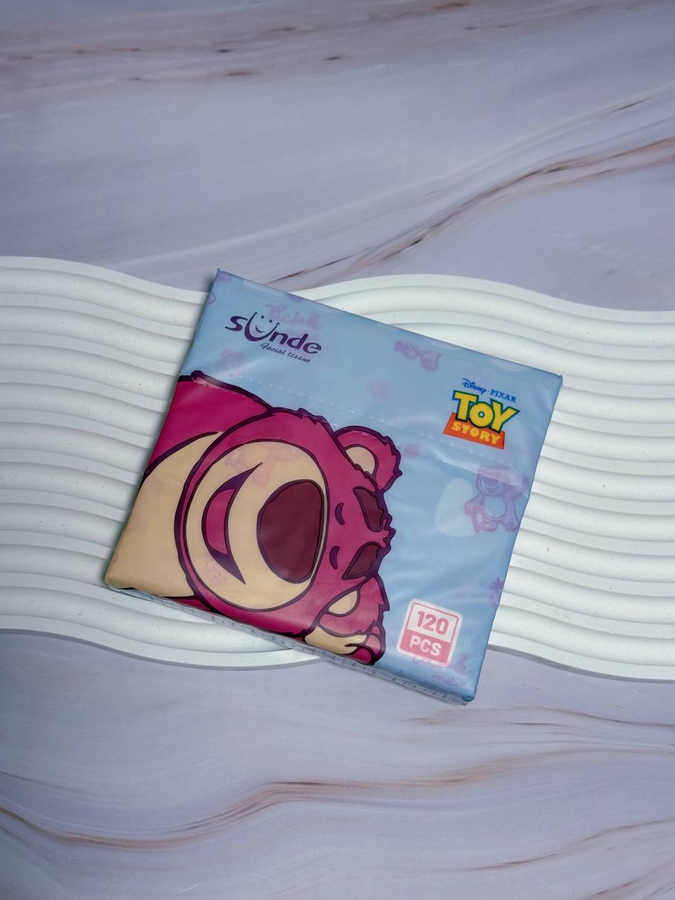 RC1001 Cute Strawberry Bear Soft Tissue Pack ( Random )