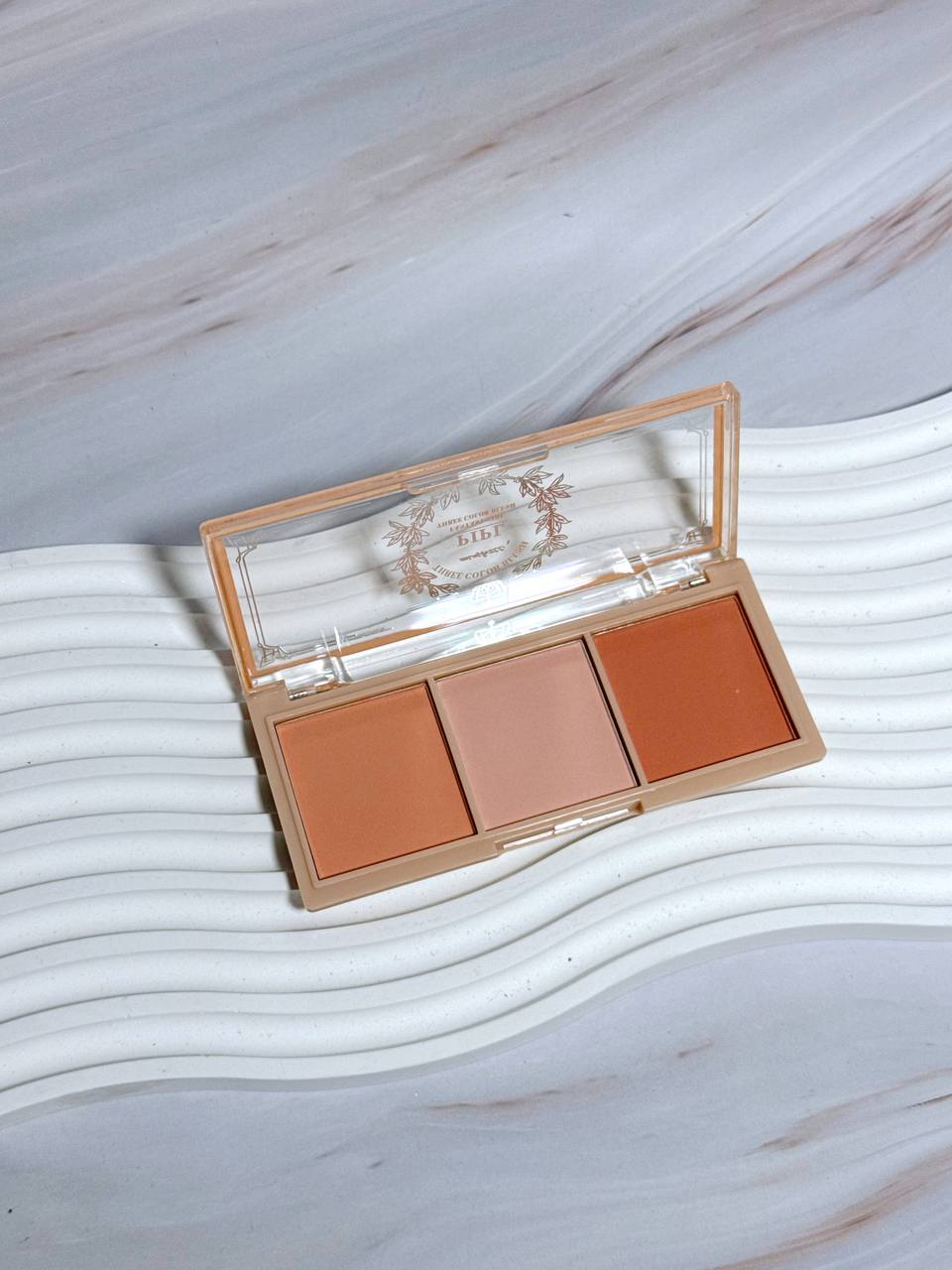 MK1006 3-Color Blush Palette – Natural Face Blush Powder
