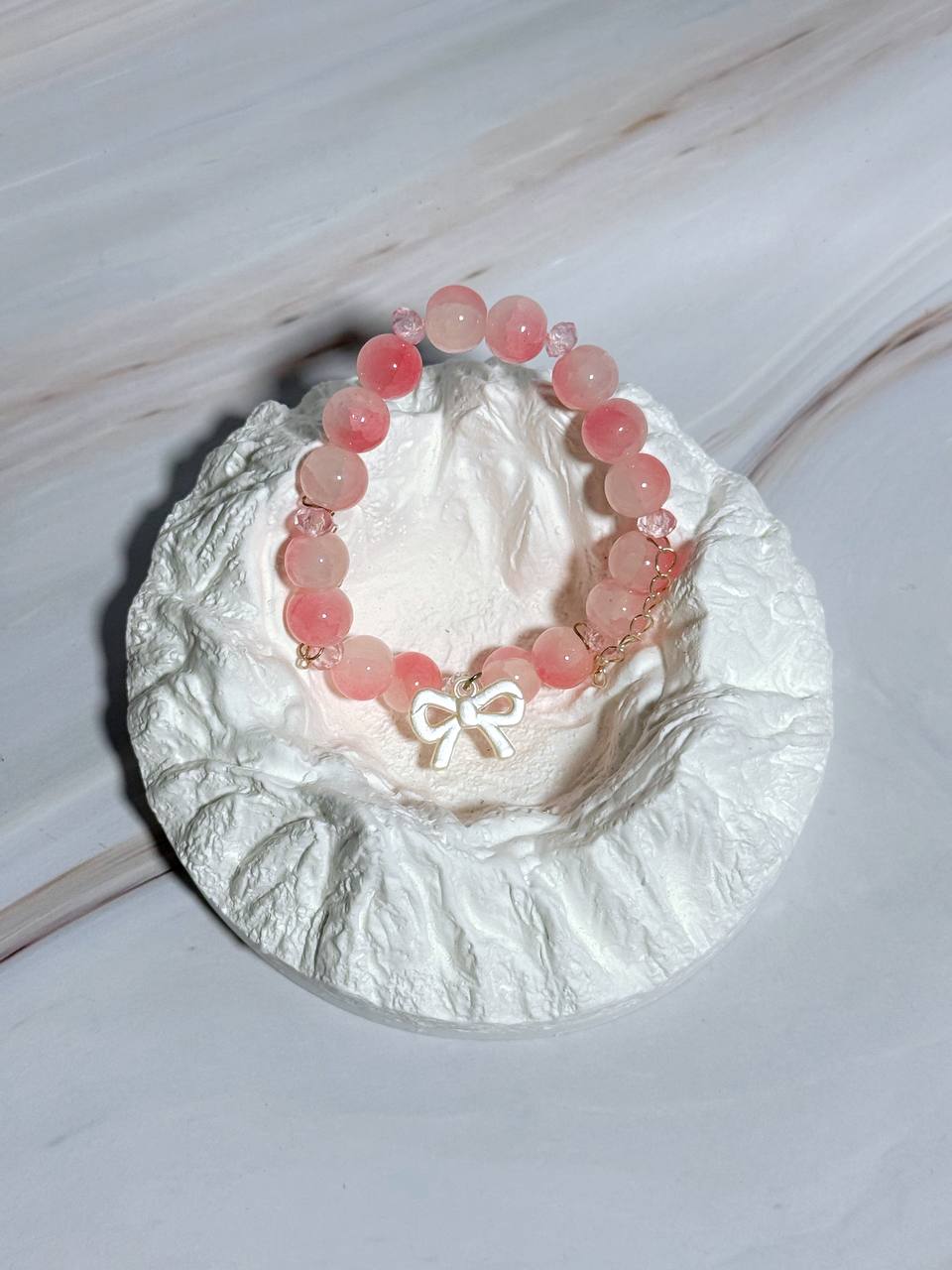 BC1001 Elegant Crystal Glass Beaded Bracelet