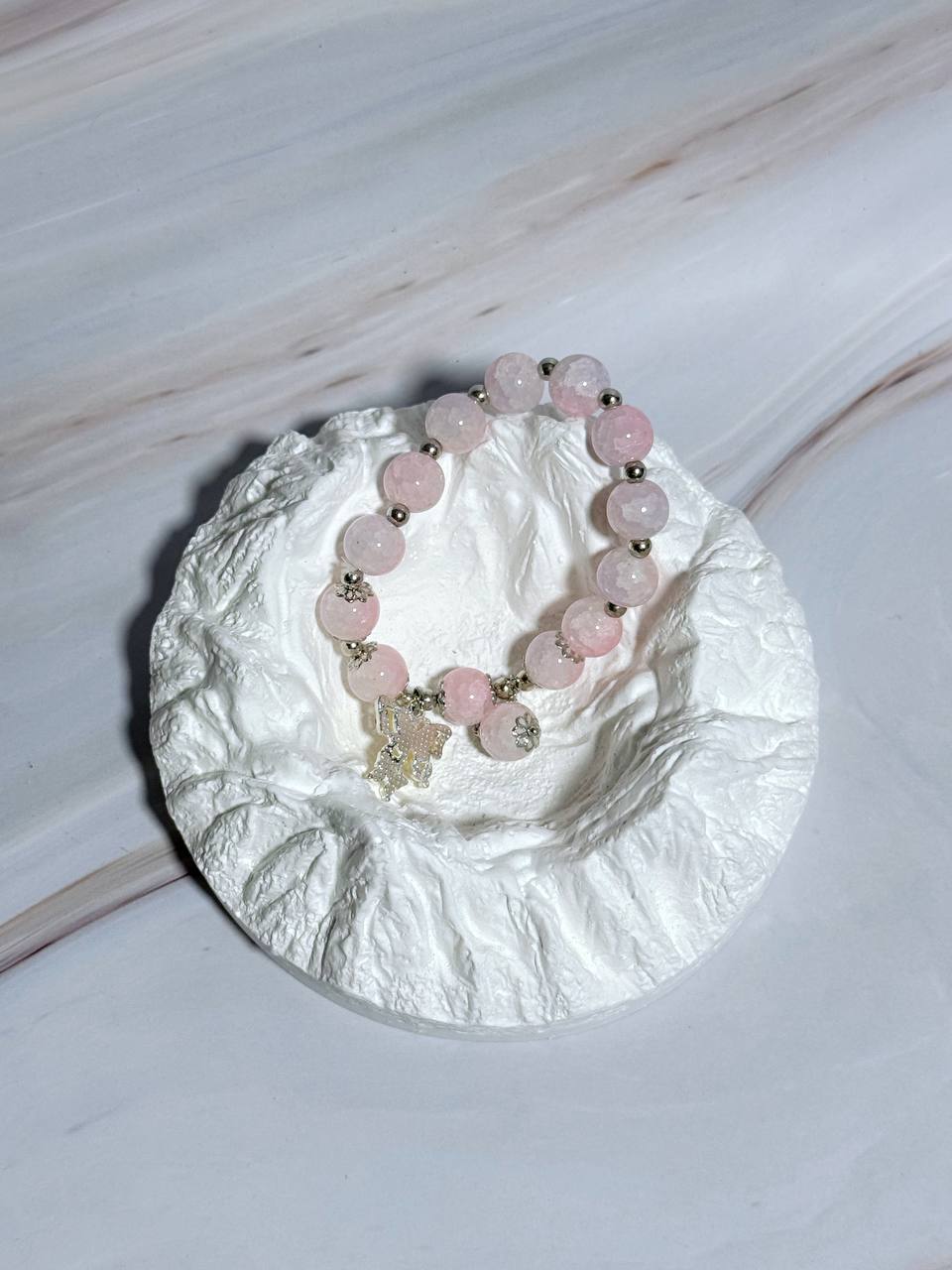 BC1002 Elegant Crystal Glass Beaded Bracelet