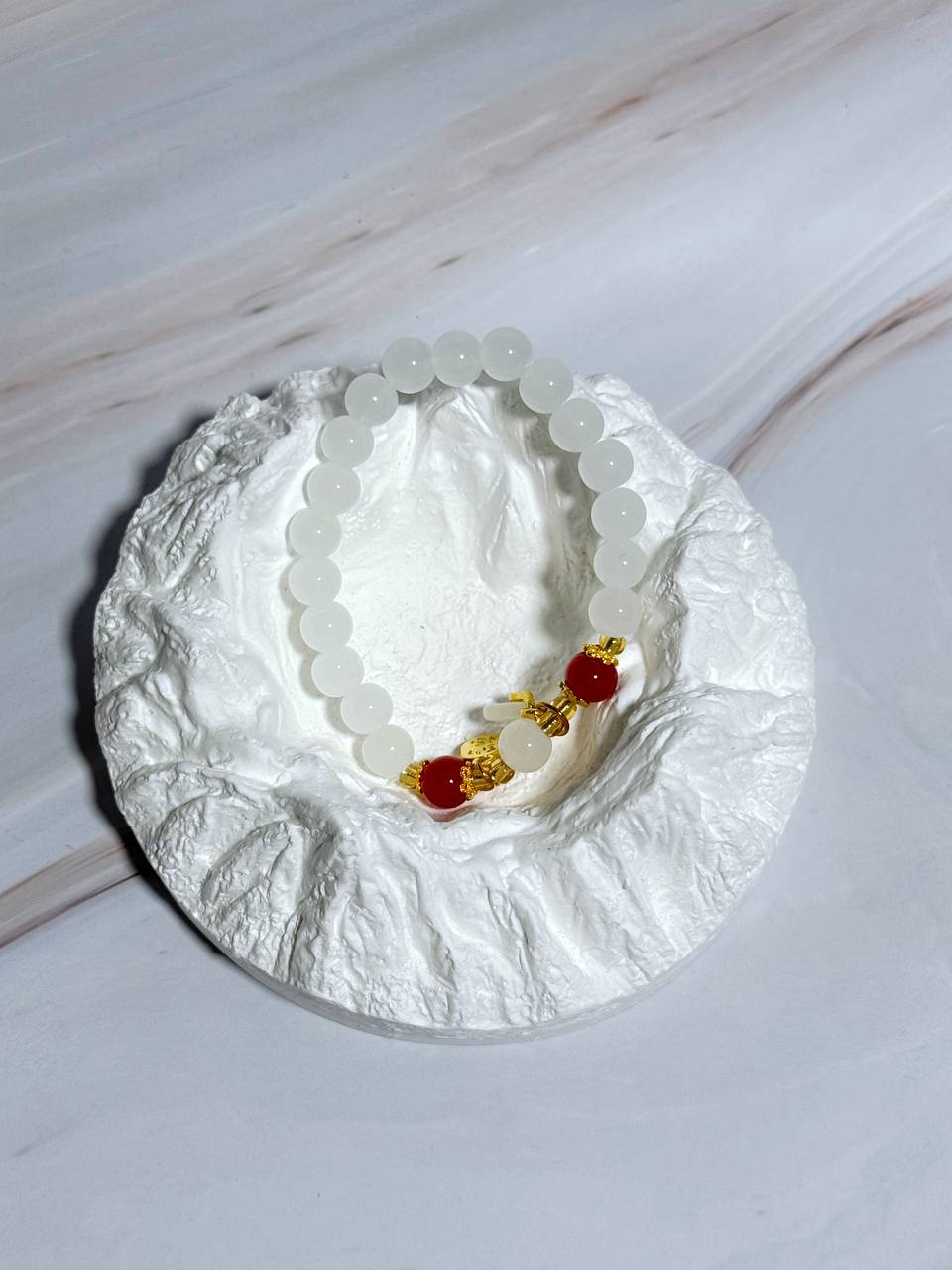 BC1002 Elegant Crystal Glass Beaded Bracelet