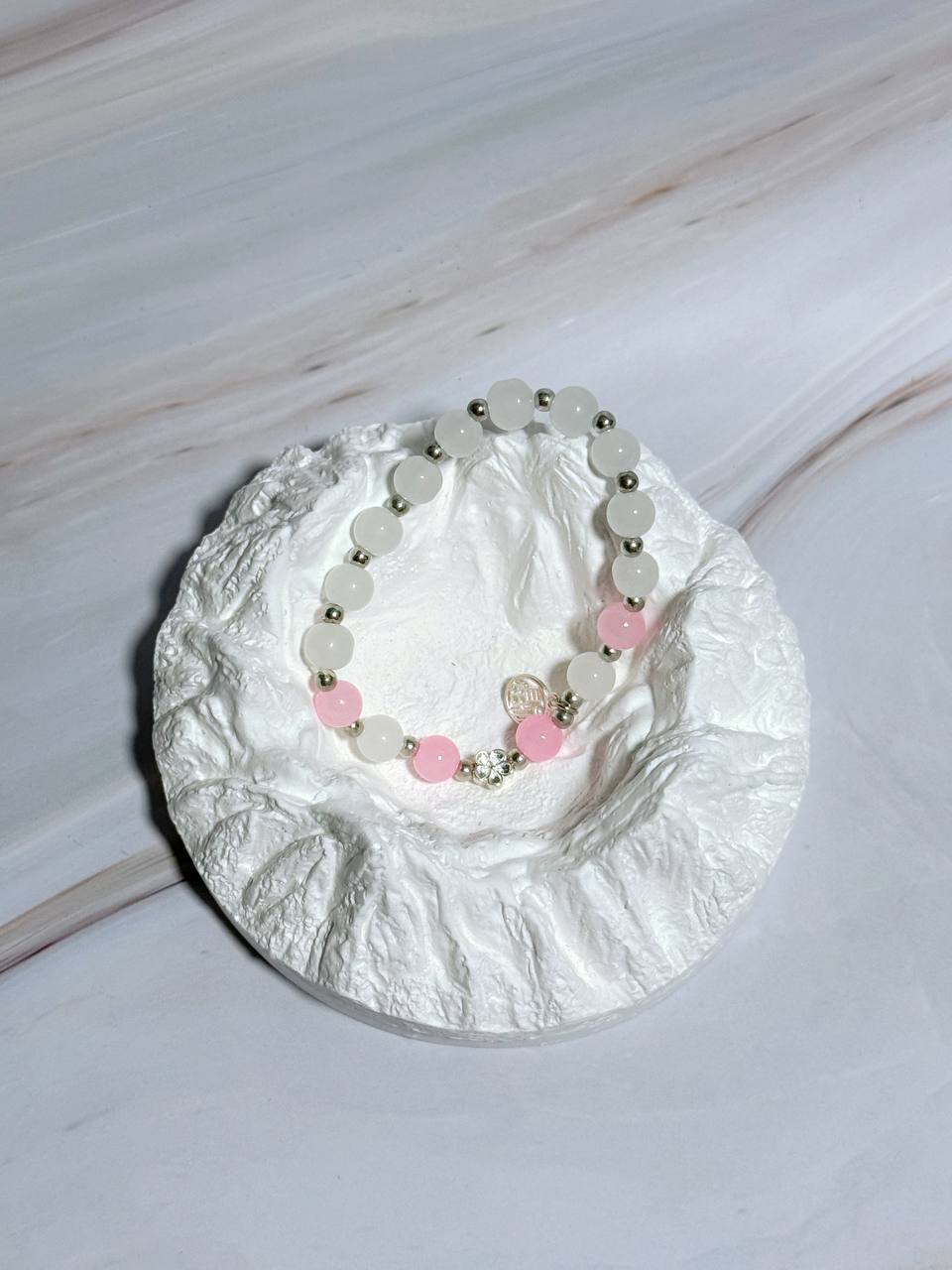 BC1002 Elegant Crystal Glass Beaded Bracelet