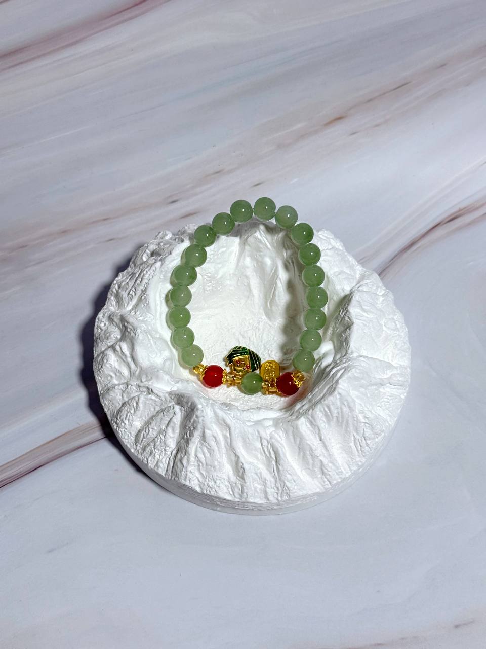 BC1002 Elegant Crystal Glass Beaded Bracelet