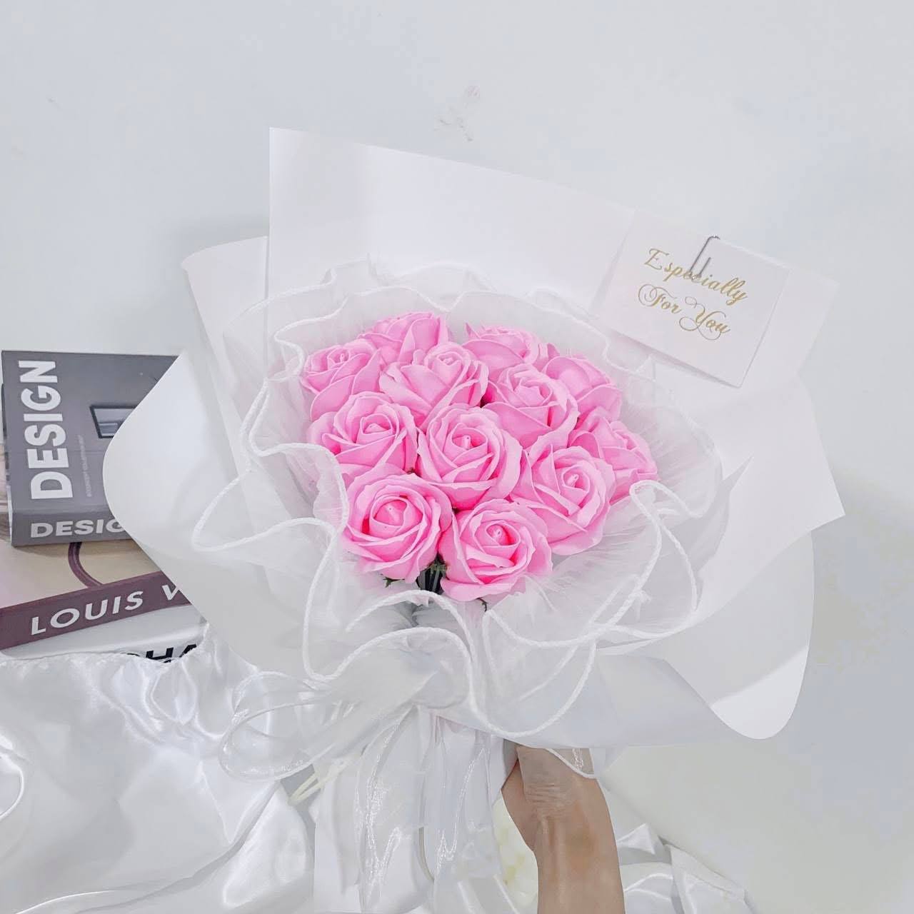 FW1005 Rose Bouquet (Soap Flower)