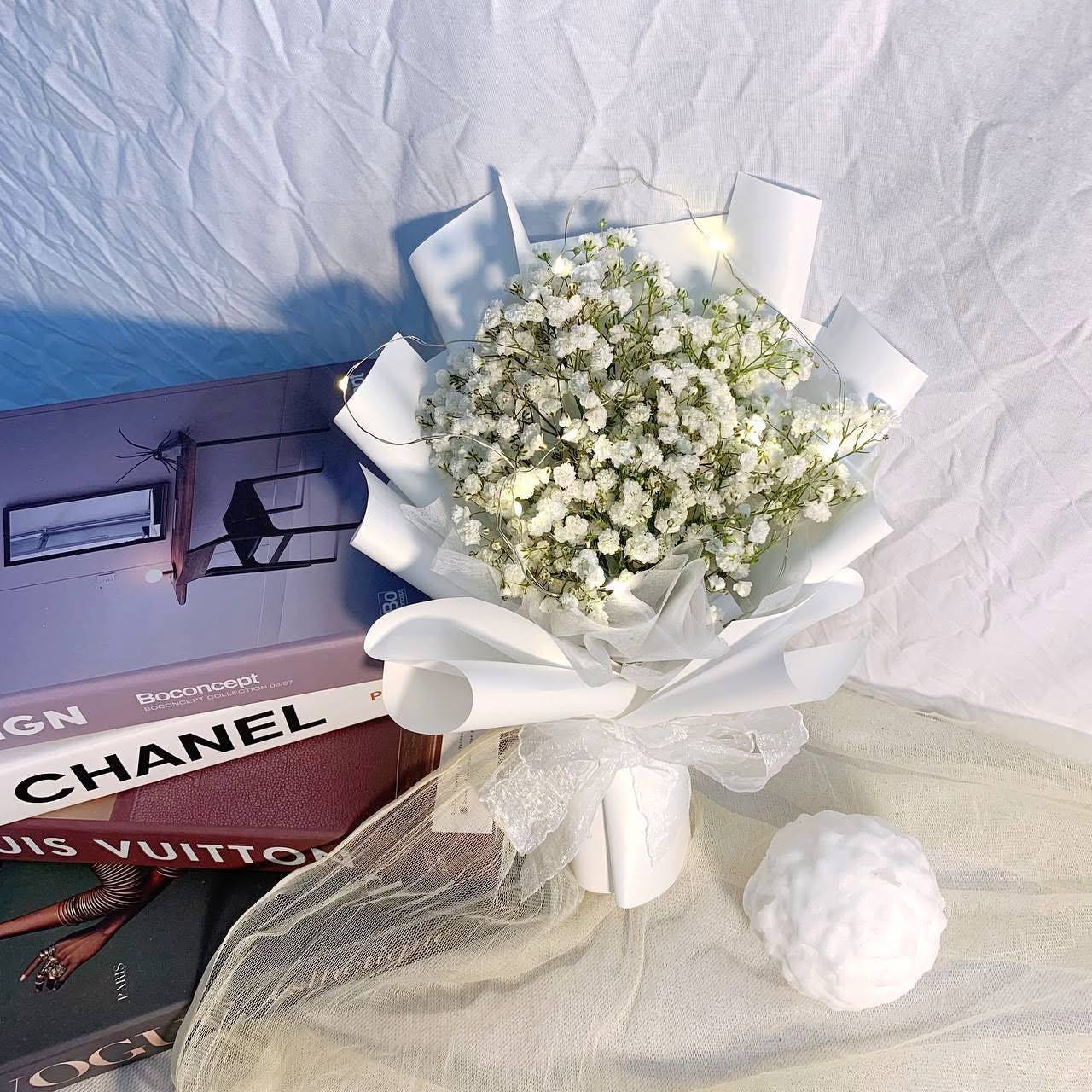 FW1007 Baby’s Breath Flower Bouquet