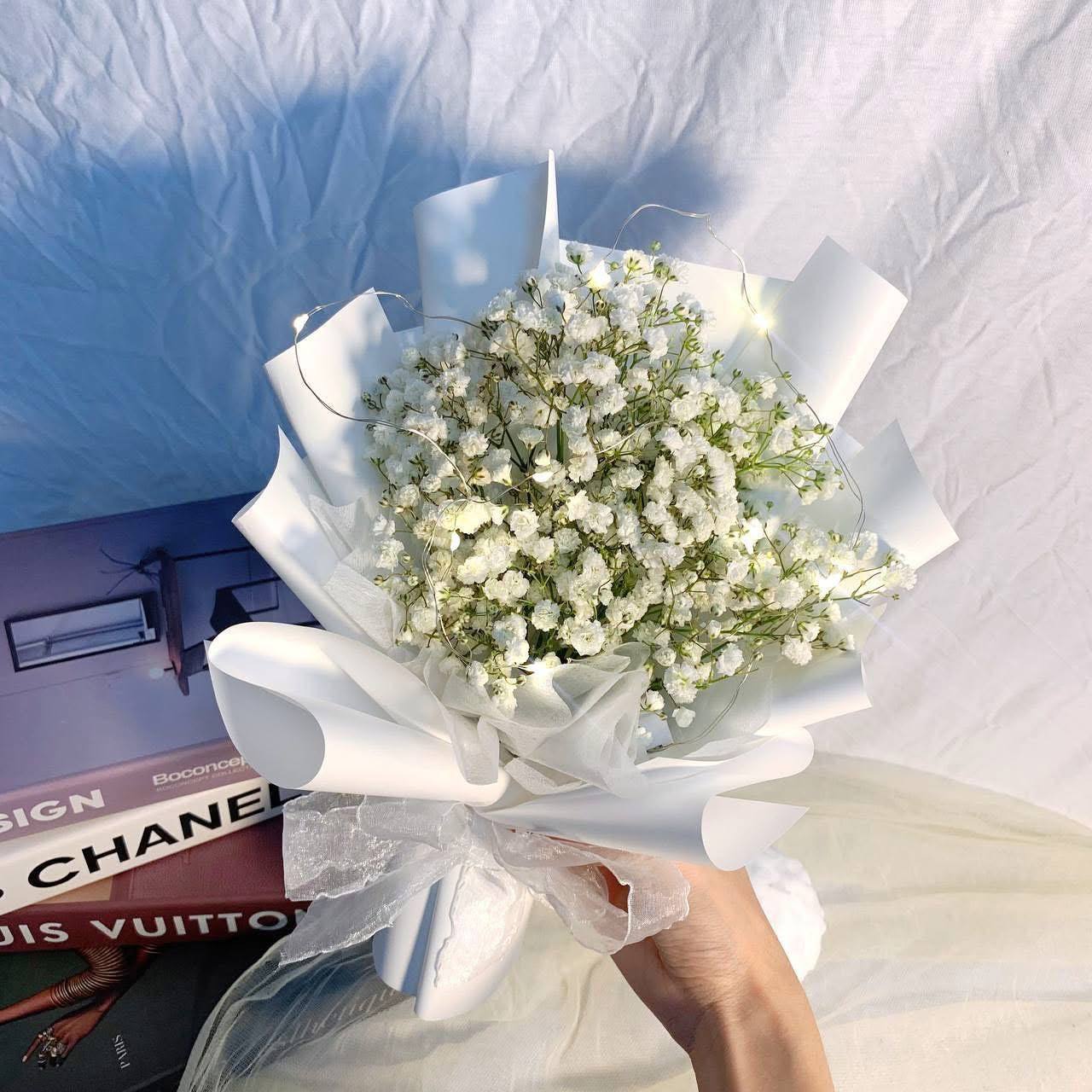 FW1007 Baby’s Breath Flower Bouquet
