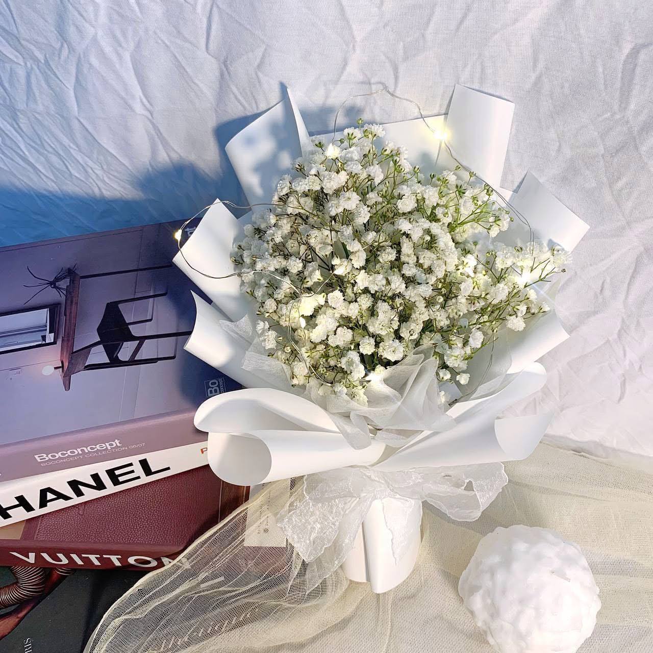 FW1007 Baby’s Breath Flower Bouquet