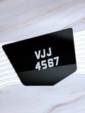 AC1001 Custom Motorcycle Number Plate – Stylish Bike License Plate
