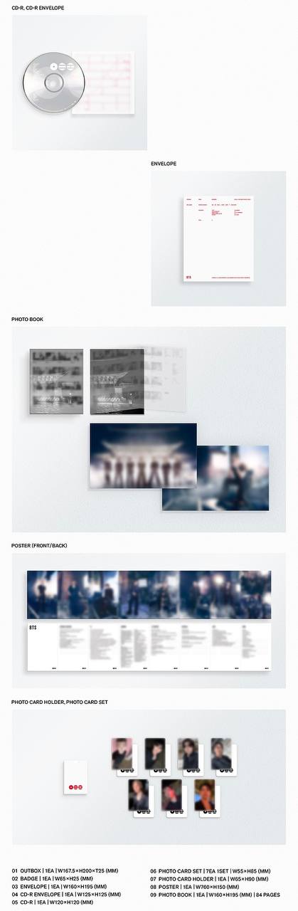 KP1001 BTS Official ARIRANG' (Set) + 'ARIRANG' (Living Legend Ver.) + 'ARIRANG' (Weverse Albums ver.) Set