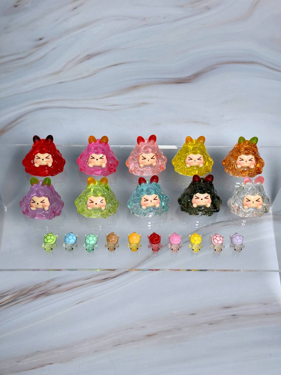 RC1005 Colorful Mini Resin Friends Collection 🐢✨（Random）