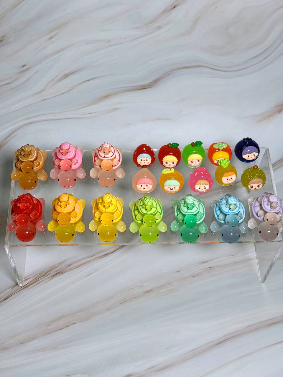 RC1005 Colorful Mini Resin Friends Collection 🐢✨（Random）