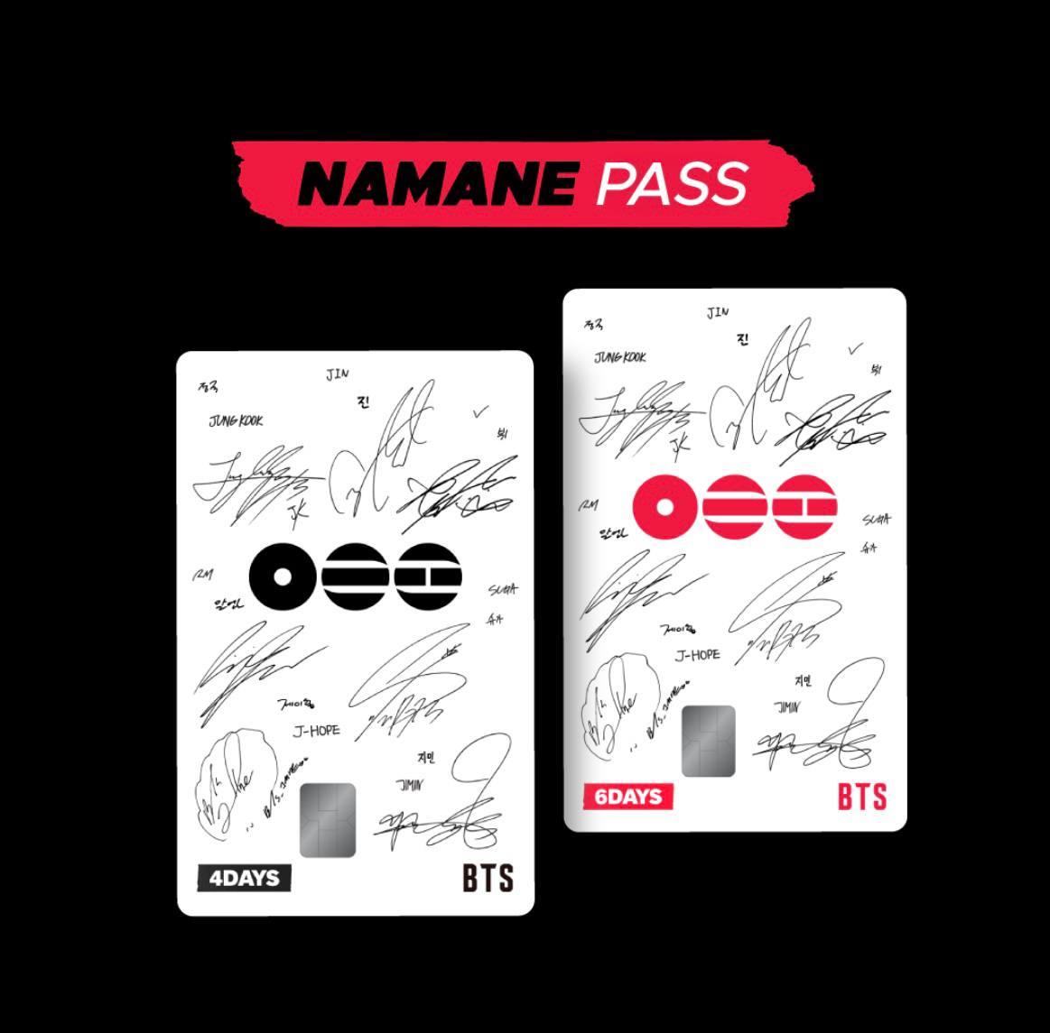 KP1002 BTS NAMAME PASS CARD 🇰🇷 限量发售 Limited Edition