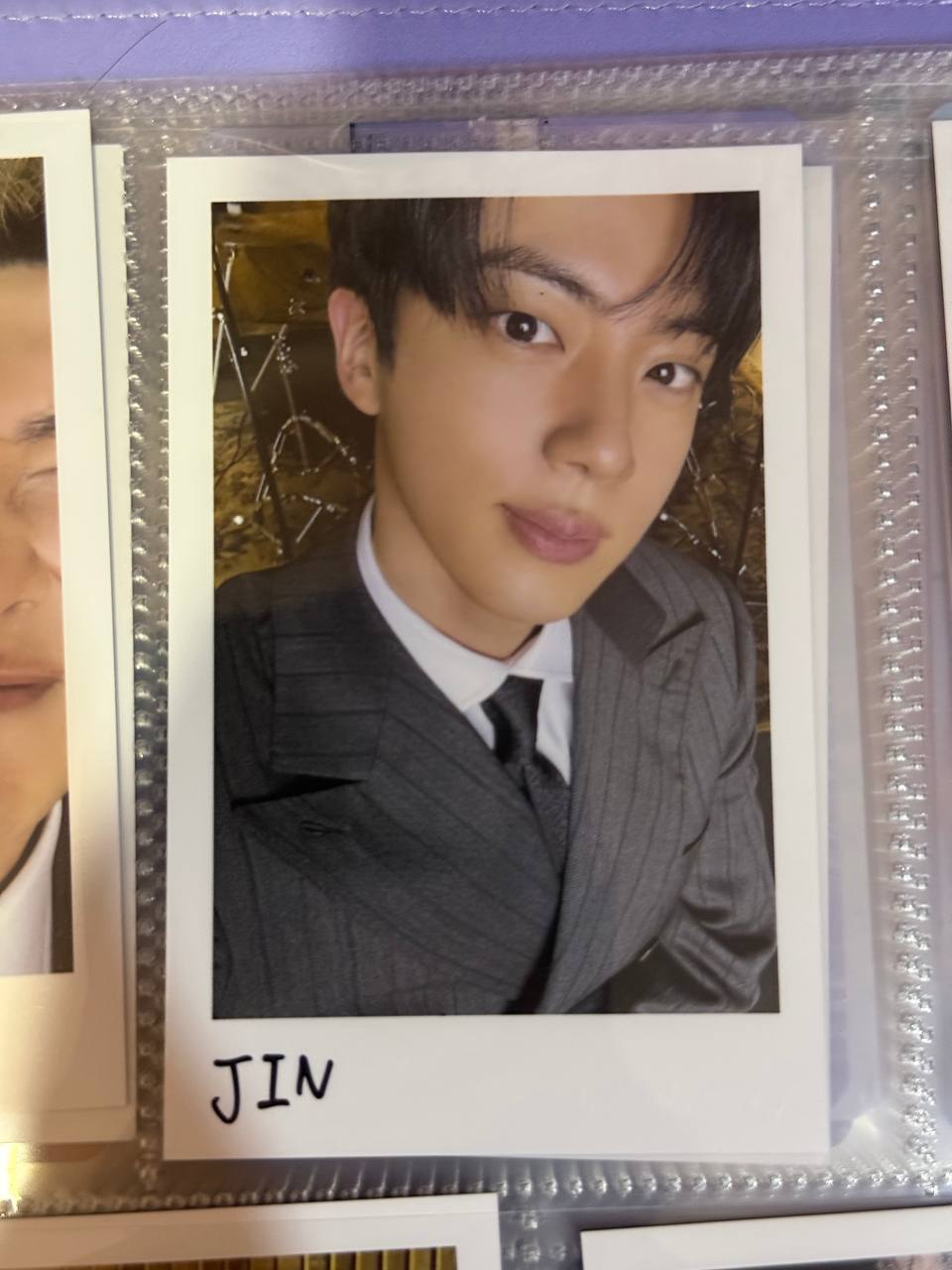 KP1007 BTS ARIRANG DELUXE VINYL OFFICIAL PHOTO CARD