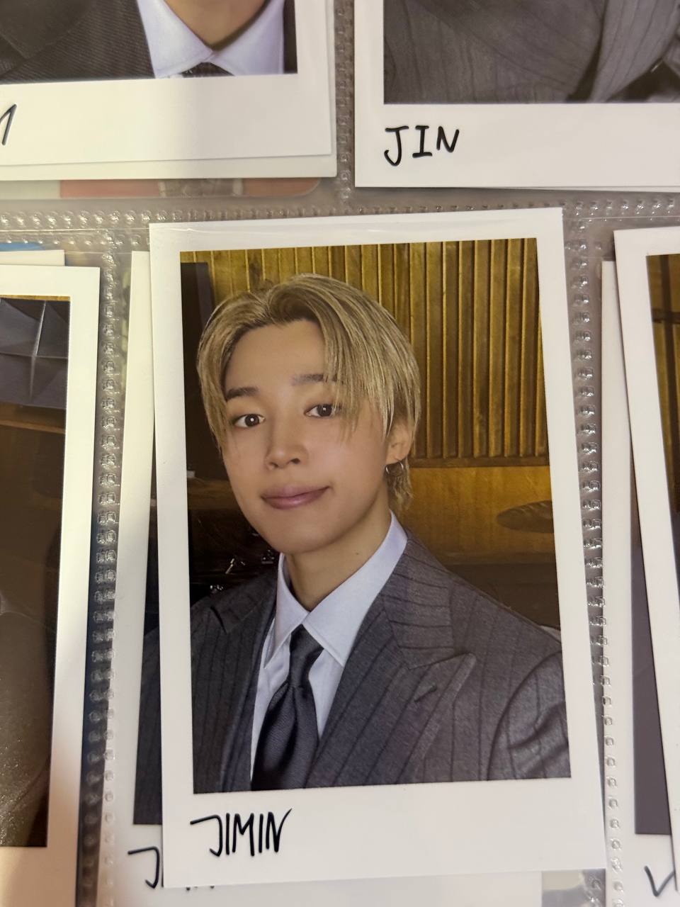 KP1007 BTS ARIRANG DELUXE VINYL OFFICIAL PHOTO CARD