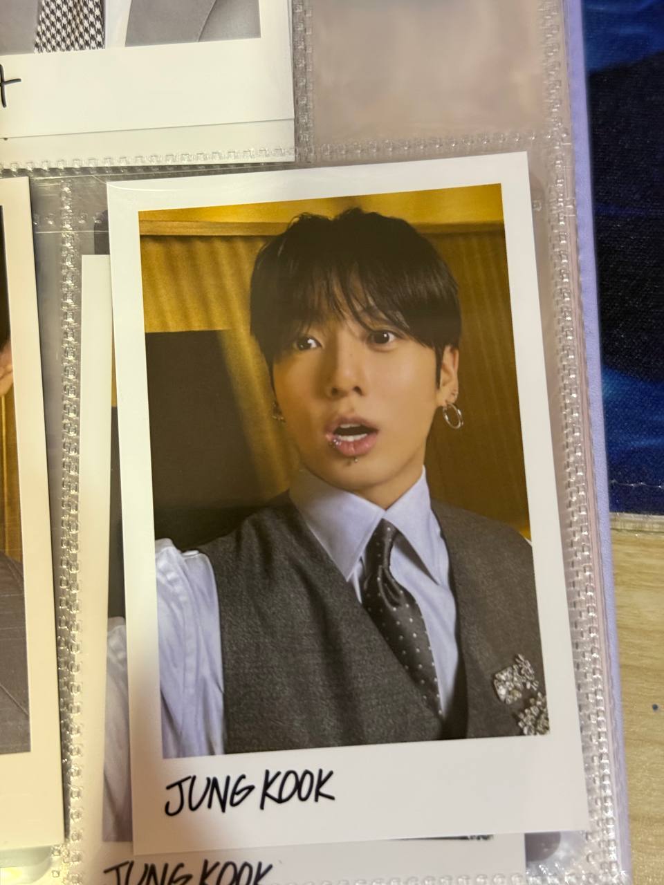 KP1007 BTS ARIRANG DELUXE VINYL OFFICIAL PHOTO CARD