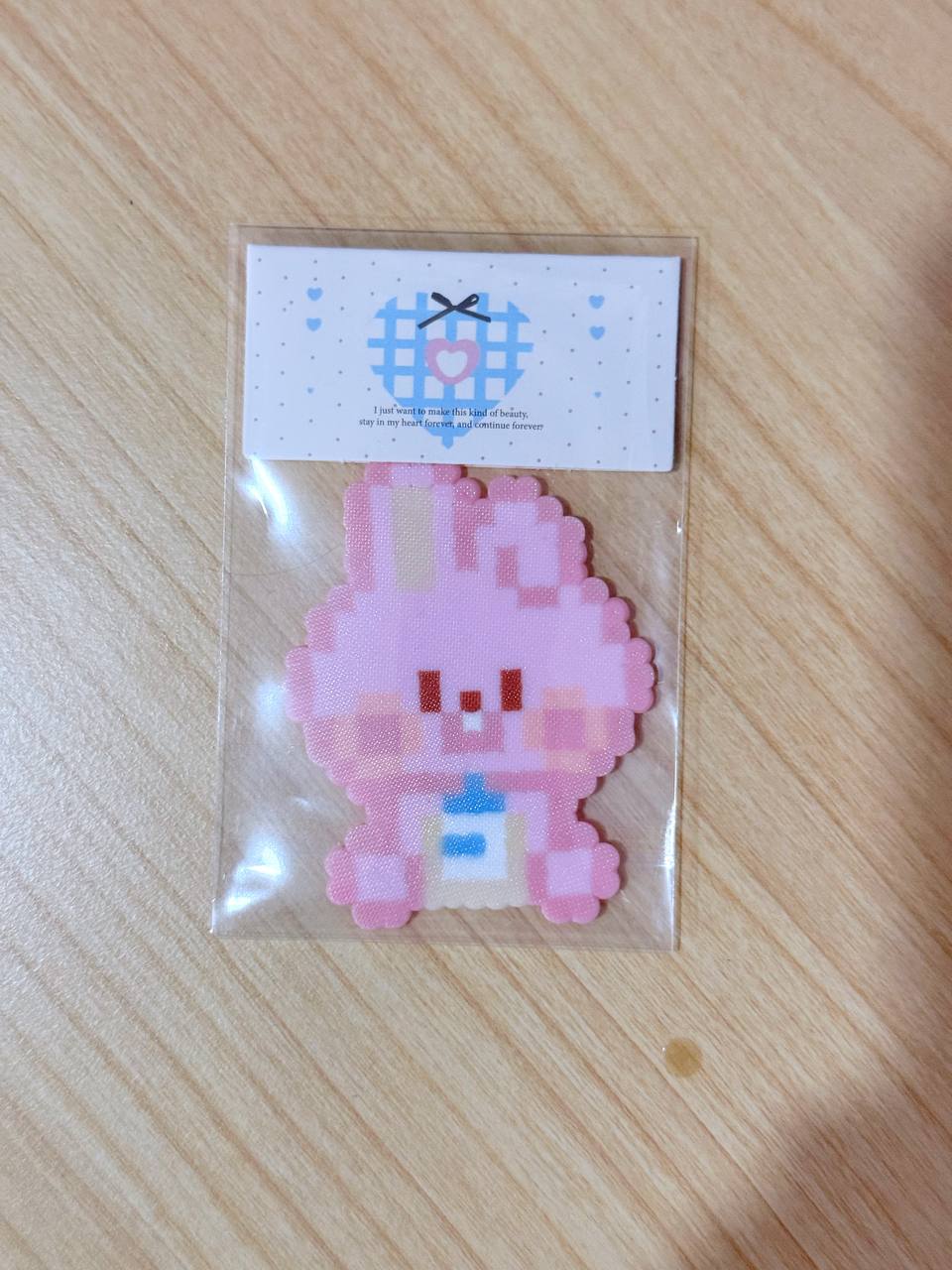 PD1001 Fanmade BT21 pixel bead keychains & fridge magnets ✨