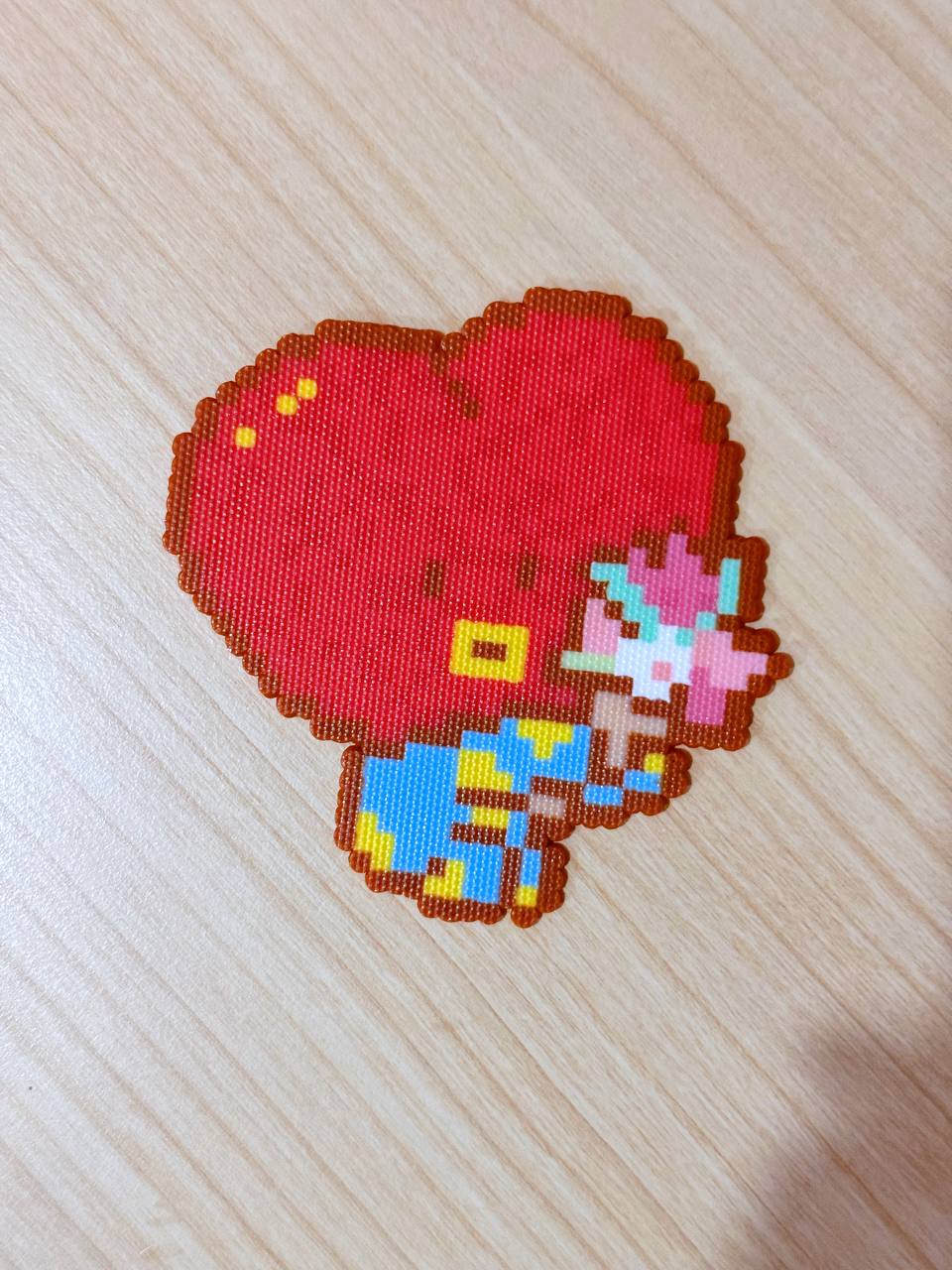 PD1003 Fanmade BT21 pixel bead keychains & fridge magnets ✨