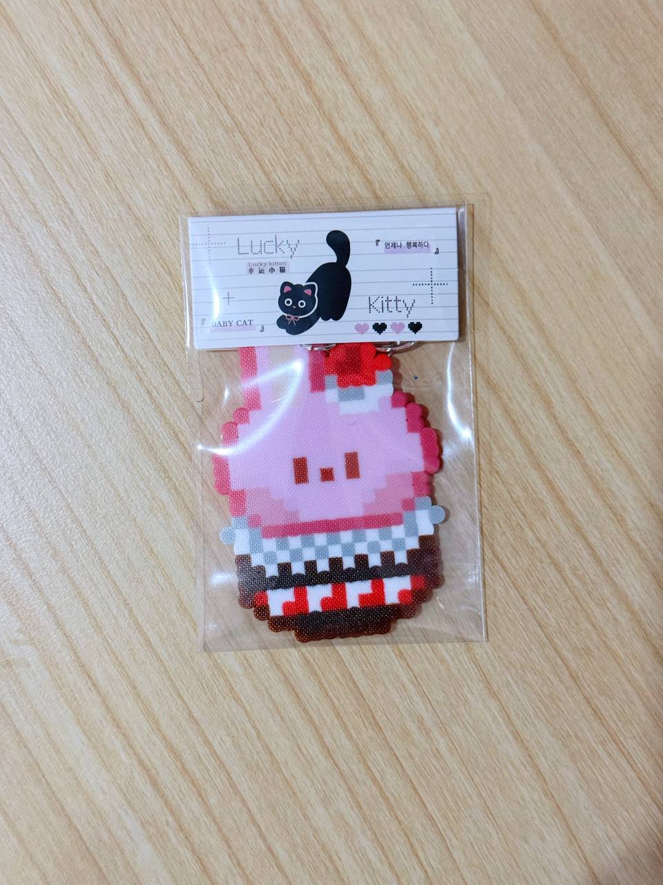 PD1006 Fanmade BT21 pixel bead keychains & fridge magnets ✨