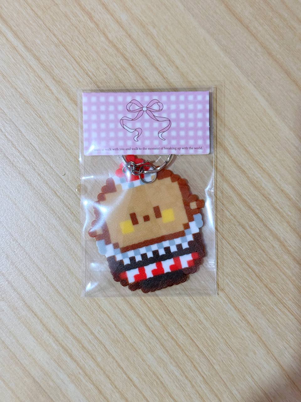 PD1006 Fanmade BT21 pixel bead keychains & fridge magnets ✨