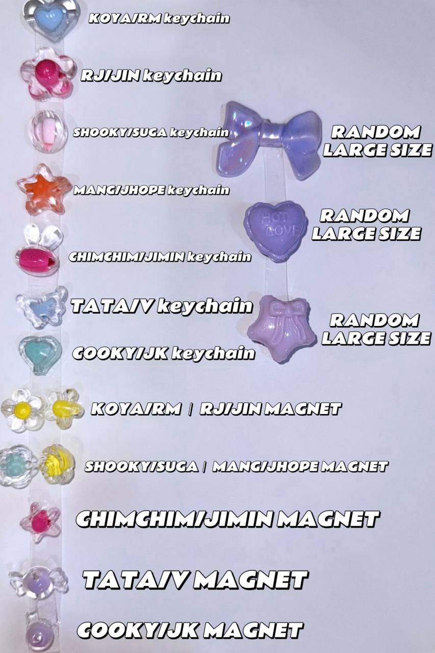 Fanmade BT21 & BTS Lucky Scoop Mystery Sets